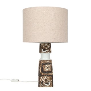 Royal Copenhagen Baca model 719/ 3597 Mid-Century table lamp
