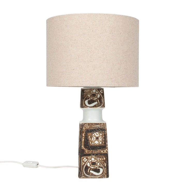 Royal Copenhagen Baca model 719/ 3597 Mid-Century tafellamp