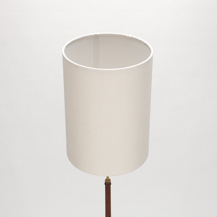 Teakhouten Mid-Century Deense slanke vloerlamp