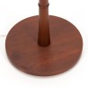 Teakhouten Mid-Century Deense slanke vloerlamp