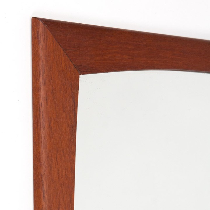 Mid-Century Danish vintage teak mirror