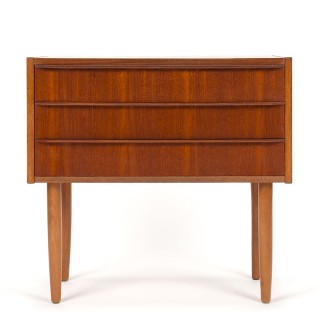 Danish model vintage Mid-Century small chest of drawers