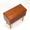 Deens model vintage Mid-Century kleine ladekast
