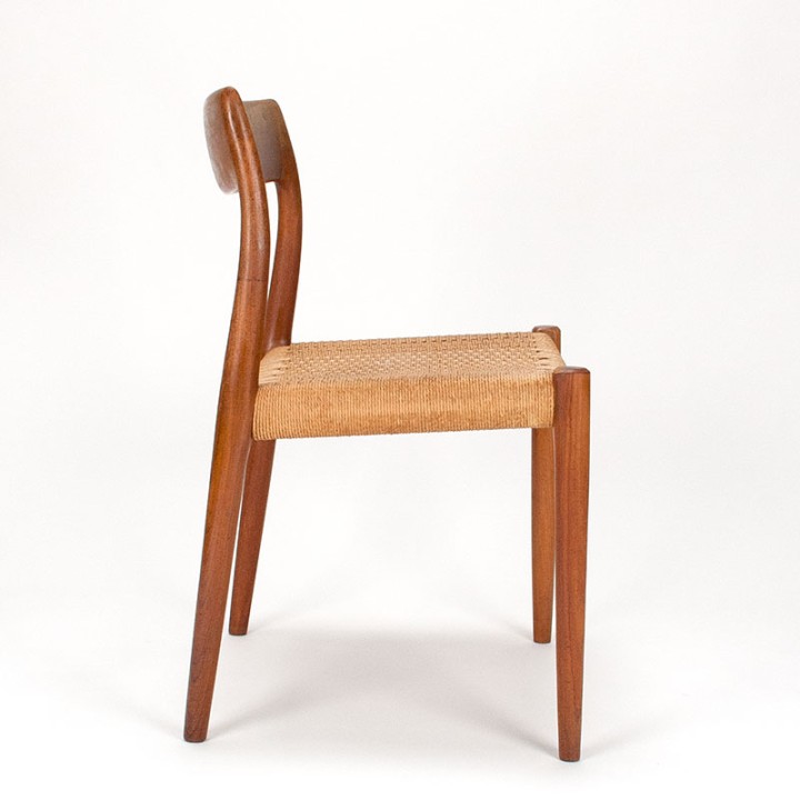 Niels Otto Møller model 77 Mid-Century vintage chair