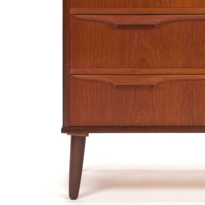 Trekanten Mid-Century chest of drawers in teak by Klaus Okholm