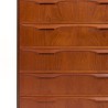 Trekanten Mid-Century chest of drawers in teak by Klaus Okholm