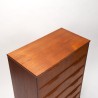 Trekanten Mid-Century chest of drawers in teak by Klaus Okholm