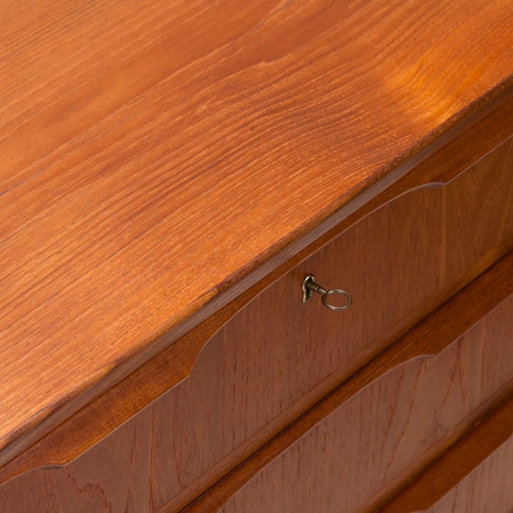 Trekanten Mid-Century chest of drawers in teak by Klaus Okholm