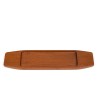 Klein Deens vintage serveerschaaltje in teak