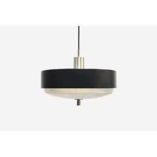 Bllack hanging lamp from the 1950's - Retro Studio
