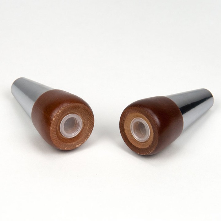 Vintage Danish 1960s salt and pepper set