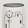 Vintage Mid-Century vaas met decoratieve kat