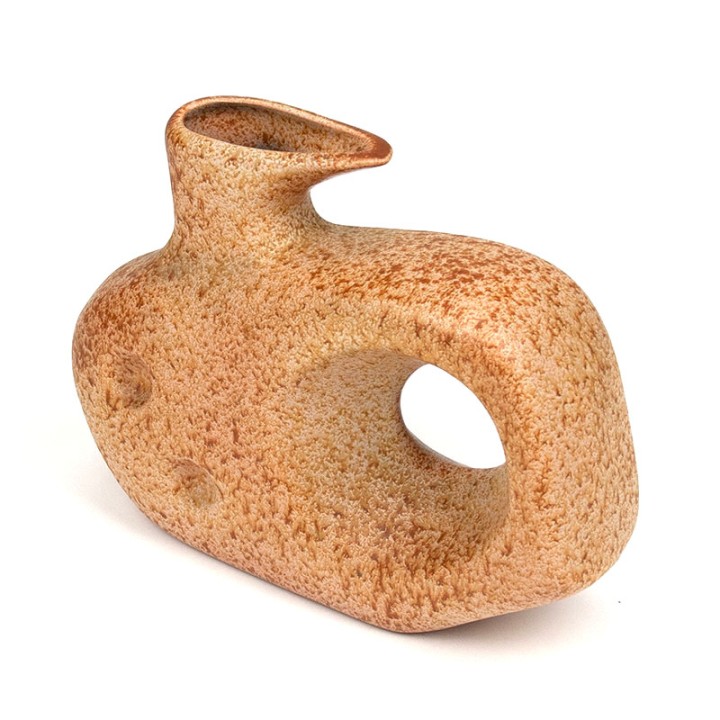 Ceramic Mid-Century vase organic shape