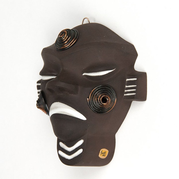 Ravelli mask Mid-Century ceramic from 1955
