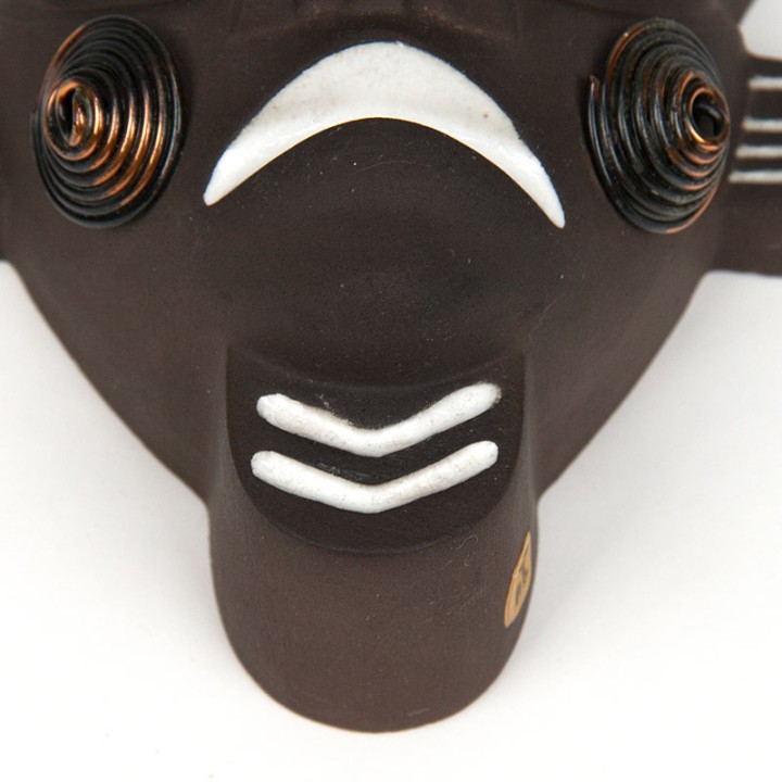 Ravelli mask Mid-Century ceramic from 1955