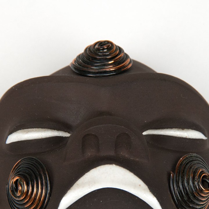 Ravelli mask Mid-Century ceramic from 1955