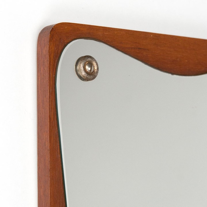 Aarhus glass import Danish vintage mirror