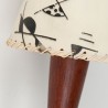 Deens jaren vijftig wandlampje in teak/ palissander