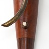 Deens jaren vijftig wandlampje in teak/ palissander