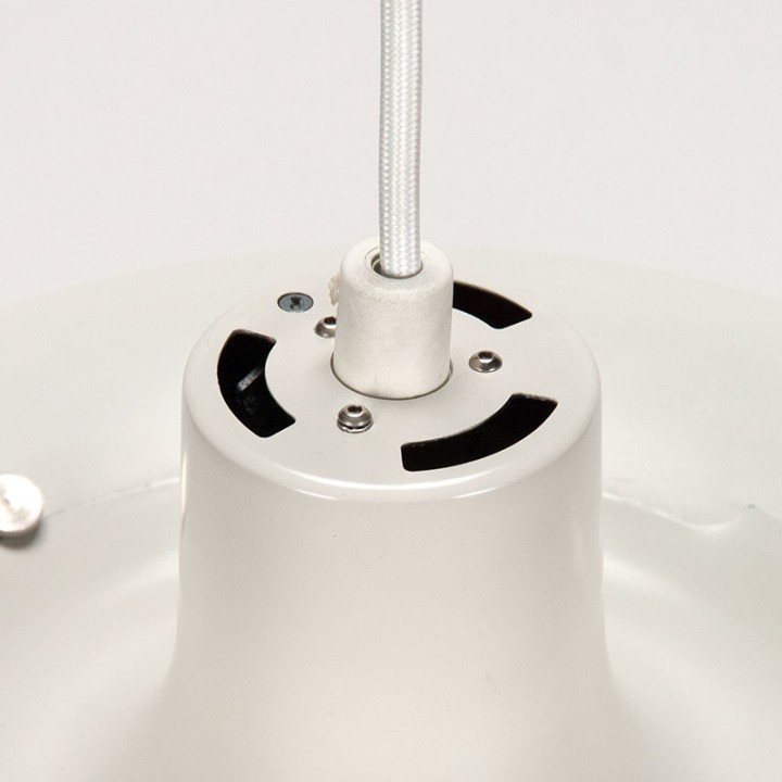 Louis Poulsen PH 5 vintage white model design by Poul Henningsen