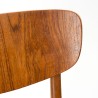 Mid-Century jaren 50 Deense eettafel stoel