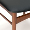 Mid-Century Deense set van 6 eettafel stoelen in teak