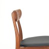 Mid-Century Danish set of 6 teak dining chairs