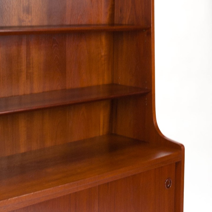 Nexo Møbelfabrik Bornholm Mid-Century bookcase by Johannes Sorth