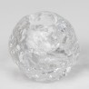 Set van 2 vintage sneeuwbal kandelaar van Kosta Boda