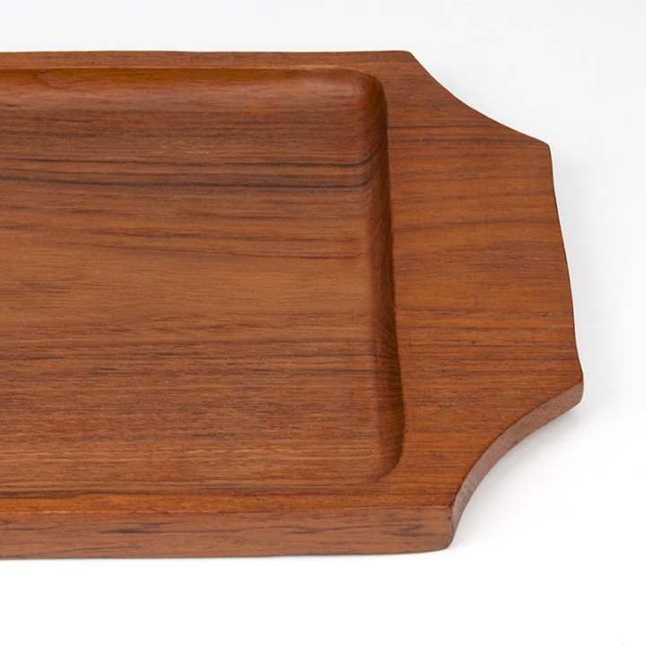 Vintage Danish 1960s teak serving tray