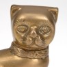 Sculpture from the sixties of a cat