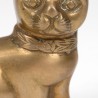 Sculpture from the sixties of a cat