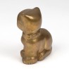 Sculptuur uit de zestiger jaren van een kat