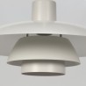 Vintage wit model PH 4/3 lamp met diffuser