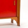 Commode meubel vintage jaren 30/40 met primaire kleuren