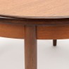 Rond model uitschuifbare Mid-Century eettafel van Gplan