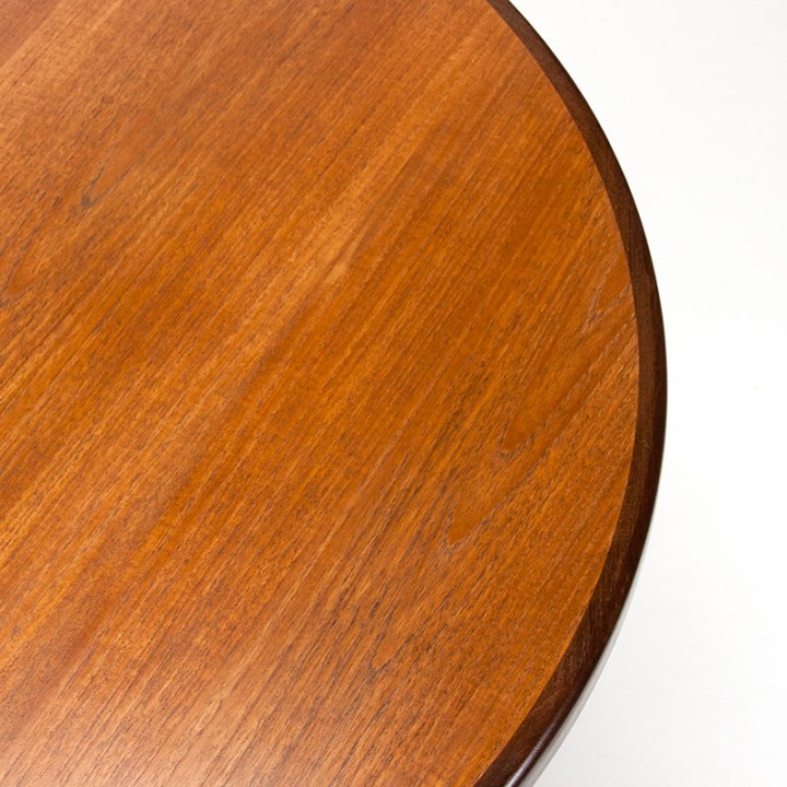 Round extendable Mid-Century dining table by Gplan