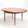 Round extendable Mid-Century dining table by Gplan