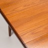 Rond model uitschuifbare Mid-Century eettafel van Gplan