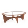 G plan Mid-Century salontafel ovaal model Astro