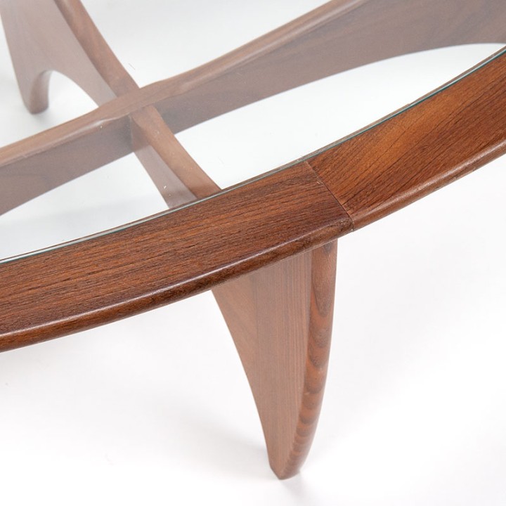 G Plan Mid-Century coffee table oval model Astro
