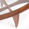 G plan Mid-Century salontafel ovaal model Astro