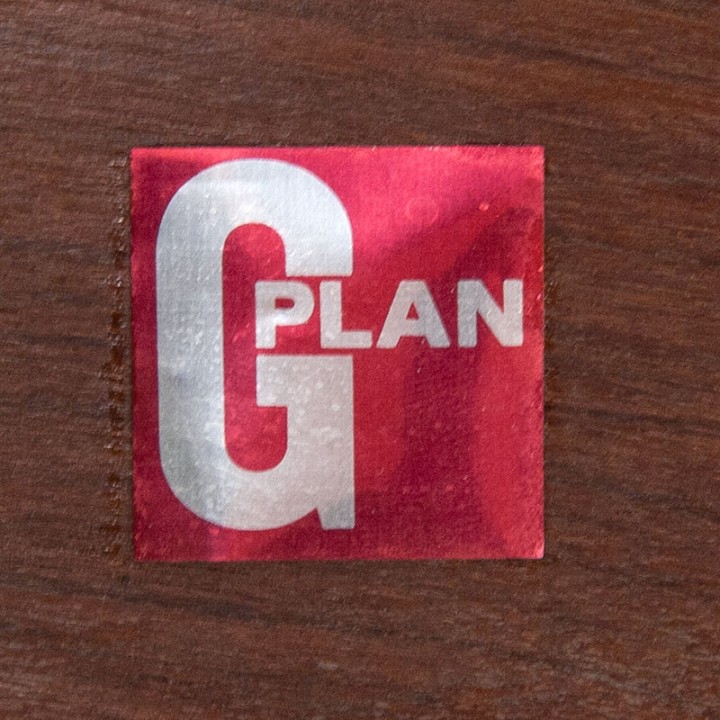 G plan Mid-Century salontafel ovaal model Astro