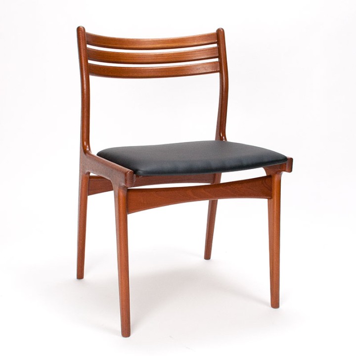 Johannes Andersen model U20 set Mid-Century design stoelen