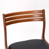 Johannes Andersen model U20 set Mid-Century design stoelen