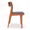 Johannes Andersen model U20 set Mid-Century design stoelen