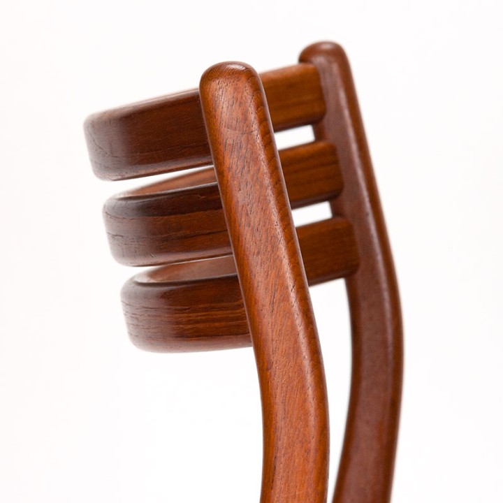 Johannes Andersen model U20 set Mid-Century design stoelen