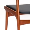 Johannes Andersen model U20 set Mid-Century design stoelen