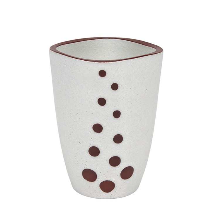 Dotted Mid-Century Ravelli model 17-2 vase