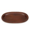 Rosewood Mid-Century oval serving dish